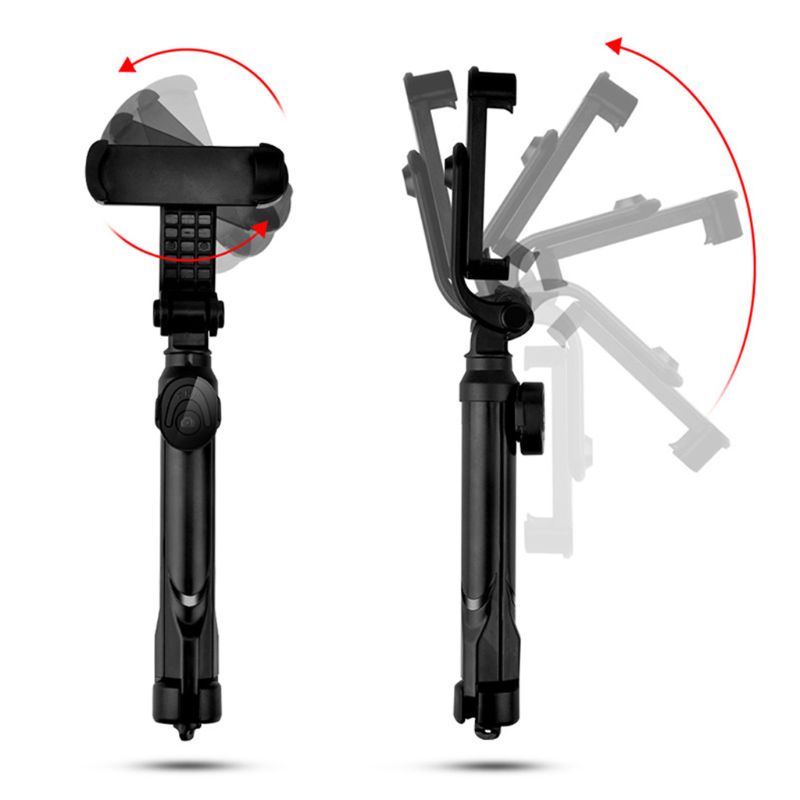 Gậy Tự Sướng Bluetooth Không Dây Xoay 360 Độ Cho Điện Thoại ° Gậy Tự Sướng Xoay Được Màu Trắng Đỏ Hồng