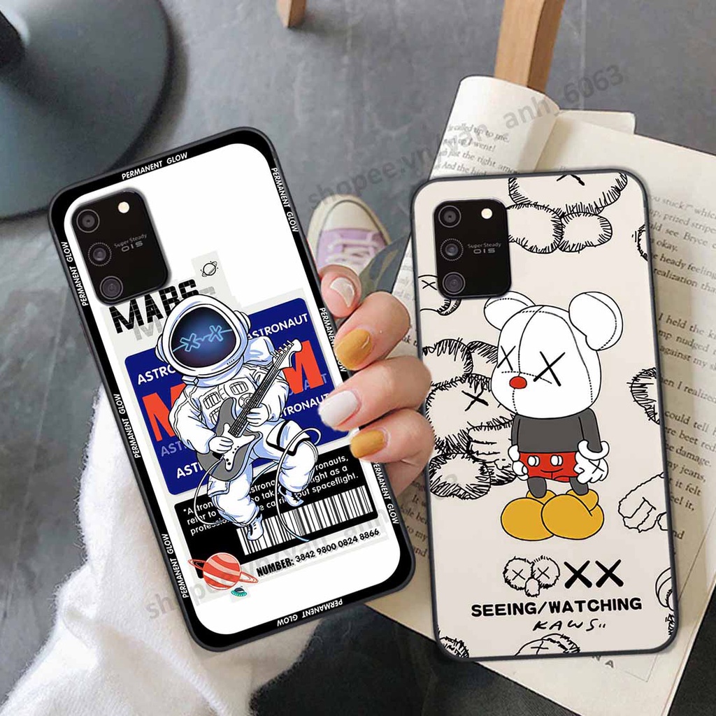 Ốp Samsung S10 Lite be@r brick mars thời trang, ốp lưng điện thoại viền dẻo siêu chất