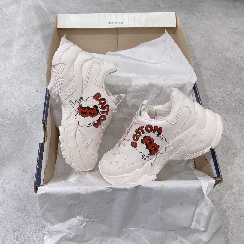 [CHÍNH HÃNG] Giày thể thao Sneaker MLB Big Ball Chunky - Boston 3D - Red Sox