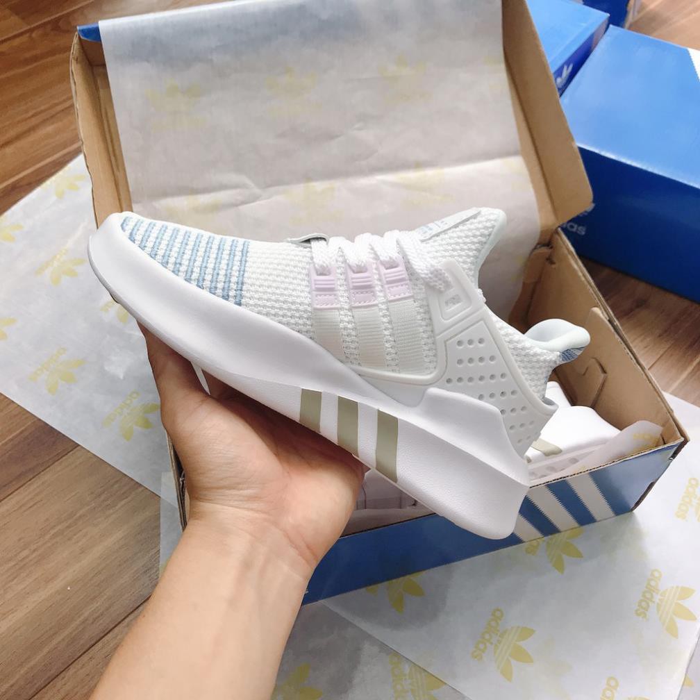 Giày thể thao EQT trắng nam nữ, Giày chạy bộ và tập gym nam nữ