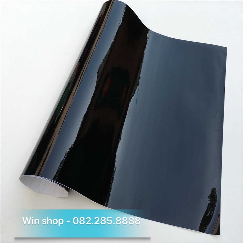 Giấy decal 3 lớp đủ màu vàng, trắng, xanh dương, xanh lá, đen bóng,… dán mọi loại xe dài 1m, rộng 60 cm