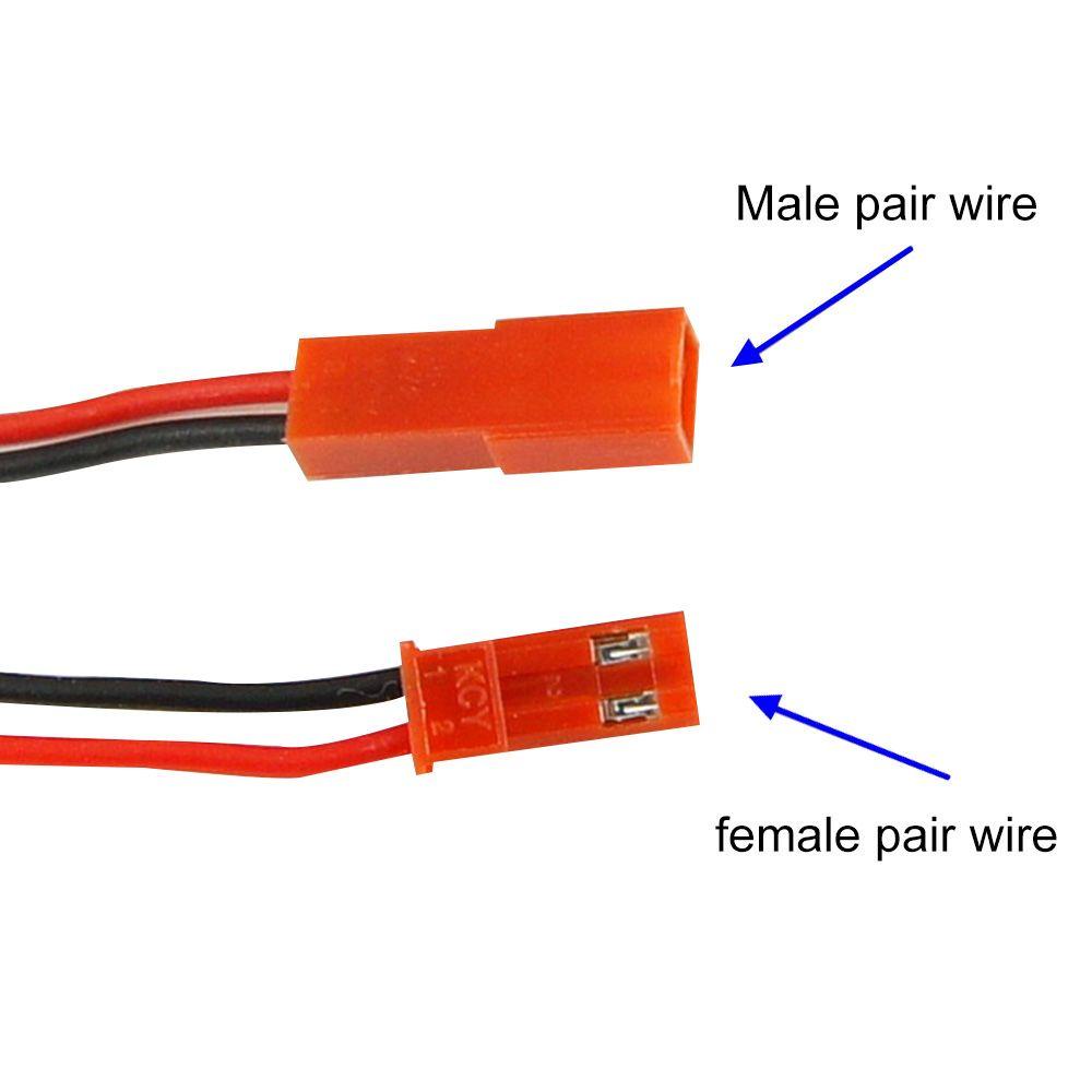 10 Cặp Dây Cáp Nối Pin lithium-ion Đực &amp; Cái