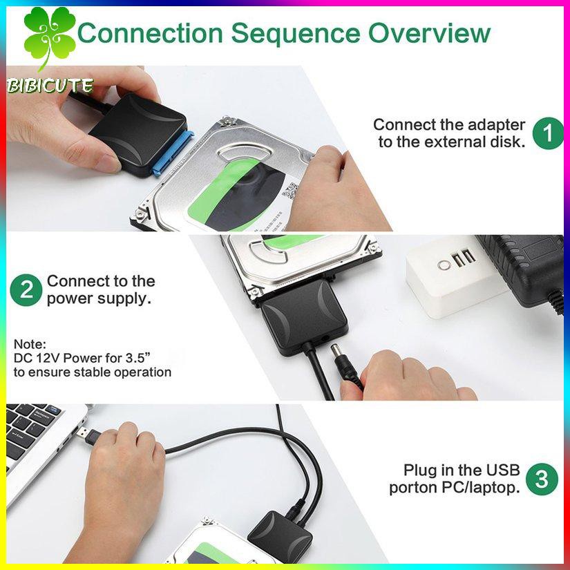 Dây Cáp Chuyển Đổi Ổ Cứng Usb 3.0 Sata Usb3 0 | BigBuy360 - bigbuy360.vn