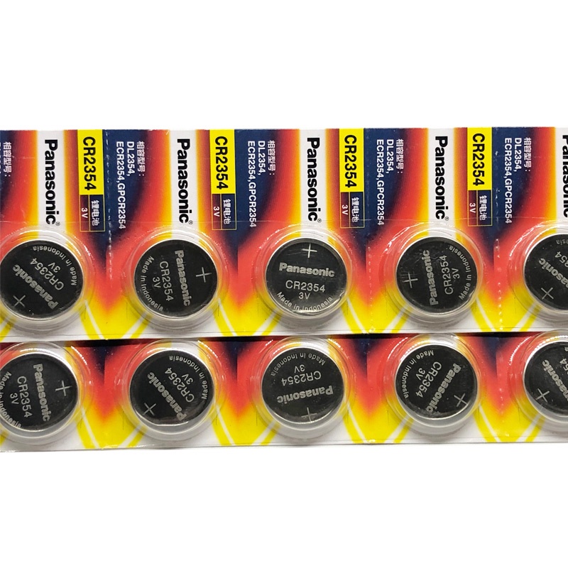 [CHÍNH HÃNG] Pin Panasonic CR2354 3V Lithium 2354 pin cảm biến áp suất lốp, chìa khóa ô tô, xe máy Made in Indonesia
