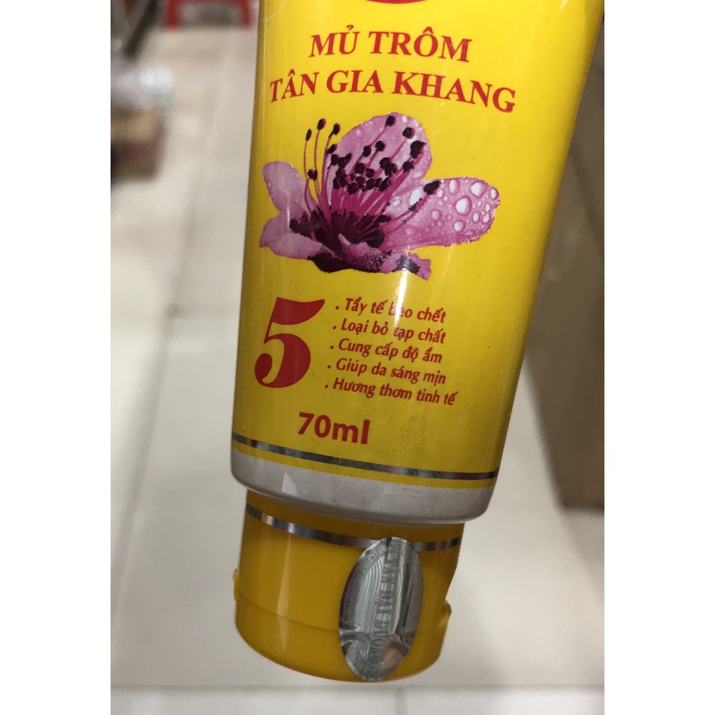 Kem kỳ tế bào da chết Mủ Trôm Tân Gia Khang 70ml