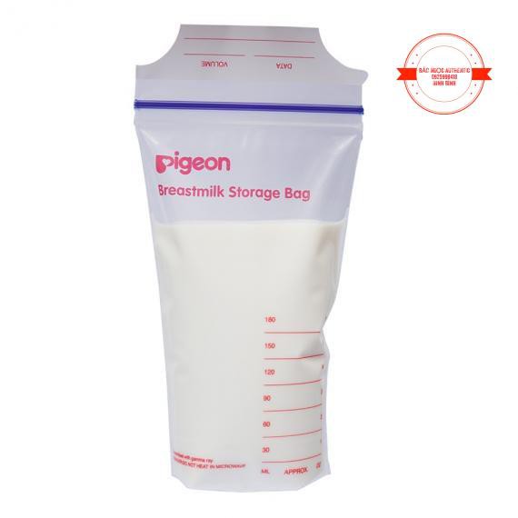 Túi trữ sữa mẹ Pigeon 180ml (Hộp 25 túi)