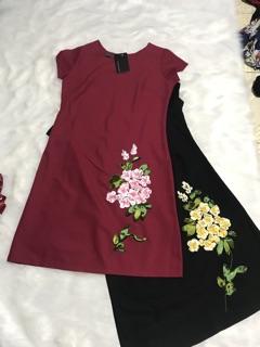 Đầm ruy băng size M Dưới 57kg