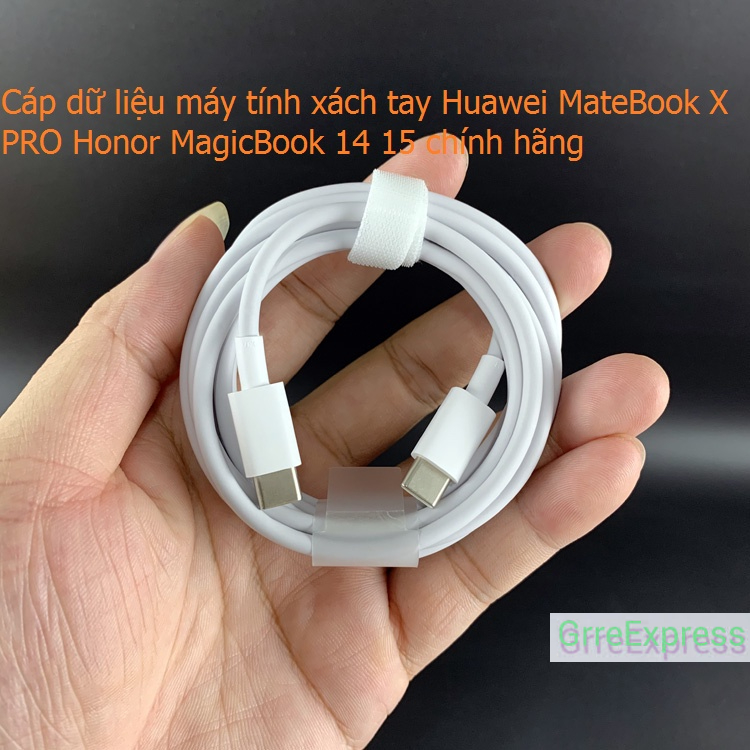 【 Chính hãng 】Cáp dữ liệu bộ sạc máy tính xách tay Huawei MateBook X PRO Honor MagicBook 14 15 ban đầu