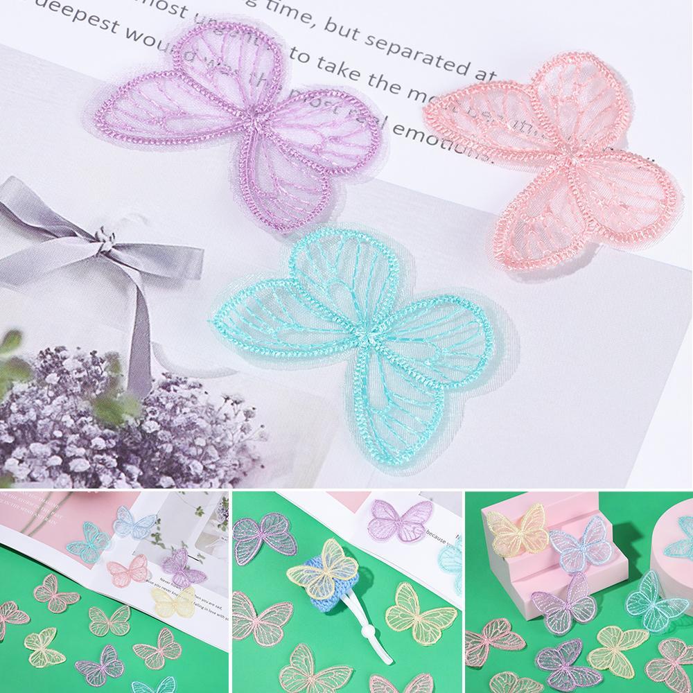 PINEVN Set 10 Tấm Vải Ren Polyester Hòa Tan Trong Nước Dùng May Quần Áo