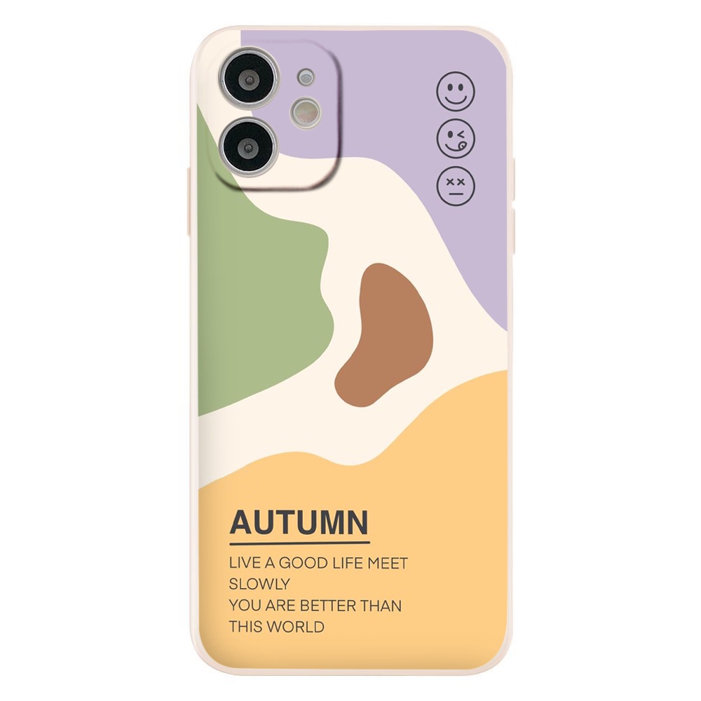 Ốp iphone - Ốp lưng iphone cạnh vuông Good life dành cho ip 6 đến 14promax - ng198