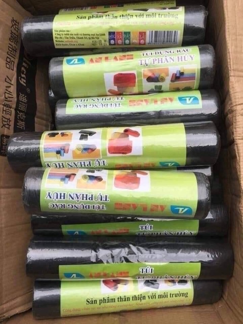 Túi đựng râc tự phân huỷ-hàng việt nam