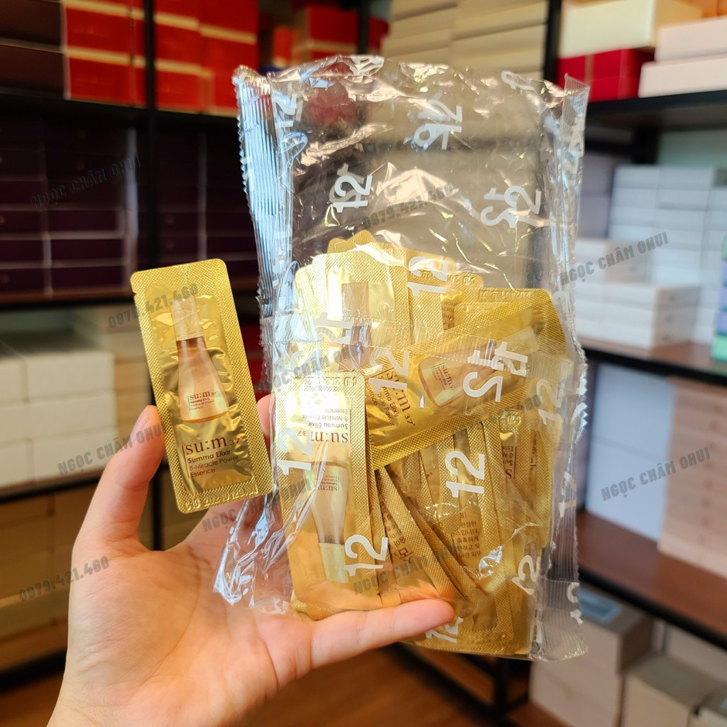 Tinh chất vàng 8 trong 1 sum losec se khít lỗ chân lông, dưỡng ẩm, tái sinh da | BigBuy360 - bigbuy360.vn