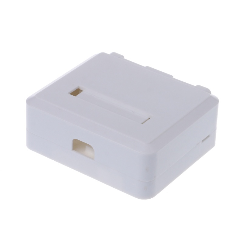 Đĩa Gắn Tường 2 Cổng Ethernet Kèm Đá RJ45