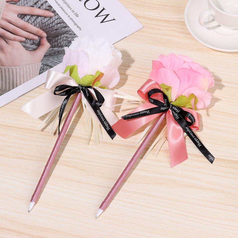 Bút Bi Hình Hoa Hồng Nhân Tạo Dành Cho Học Sinh