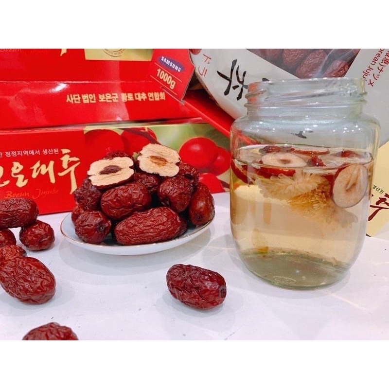 TÁO ĐỎ SẤY KHÔ, HÀNG ĐỦ 1KG, DATE 2025( CÓ TÚI, HỘP KÈM)