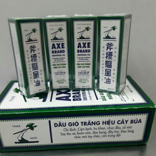 Dầu Gió Trắng Hiệu Cây Búa AXE Brand