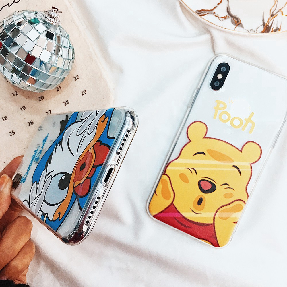 Ốp iphone Ốp điện thoại họa tiết gấu pooh cho Iphone 11 promax 6s 7 8 plus X XR XS MAX 7plus 8plus se2 | BigBuy360 - bigbuy360.vn