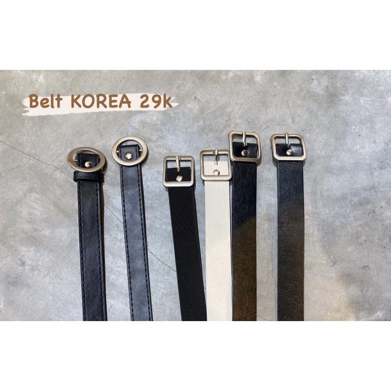 Thắt lưng nữ Hàn Quôc Lyns chất liệu da mêm nịt eo phong cách ulzzang. | BigBuy360 - bigbuy360.vn