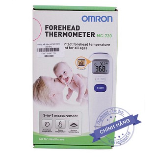 Nhiệt Kế Hồng Ngoại Đo Trán OMRON MC_720