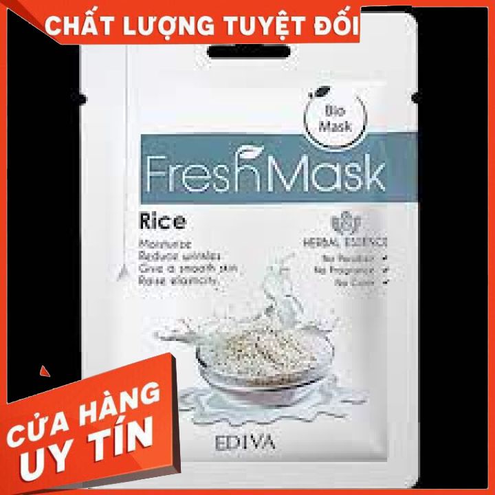 EDIVA Fresh mask rice- tinh chât sữa gạo