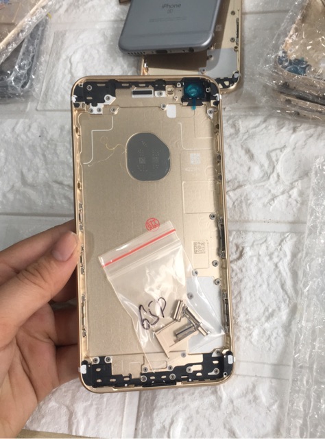 Vỏ Nắp Lưng Phím Nguồn Âm Lượng Khay Sim IPhone 6s Plus Zin Hàng Cao Cấp