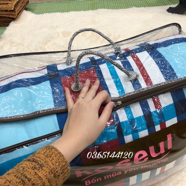 Chăn lồng ruột bông siêu ấm áp in chữ ToTo 1m9x2m1