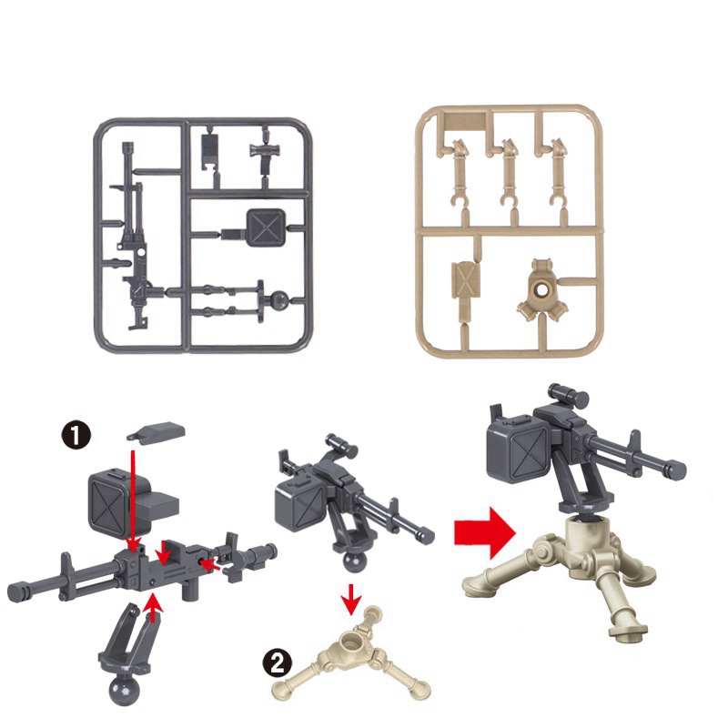 Bộ Đồ Chơi Lắp Ráp Mô Hình Quân Đội Winner Ww2 Mpj075