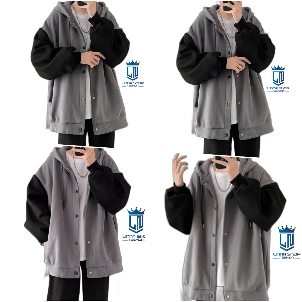 Áo Khoác Nam,Áo Khoác  Nỉ Có Mũ Hoodie Phong Cách Thời Trang Hàn Quốc ,Chất Nỉ Loại 1 ,Dày Dặn ,Nam Nữ Mặc Được.