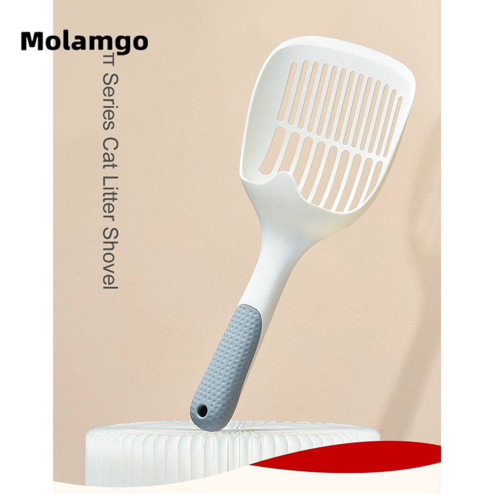 Tay cầm dài Cat Poop Xẻng Cát cho mèo ăn Bentonite Đậu phụ cho mèo