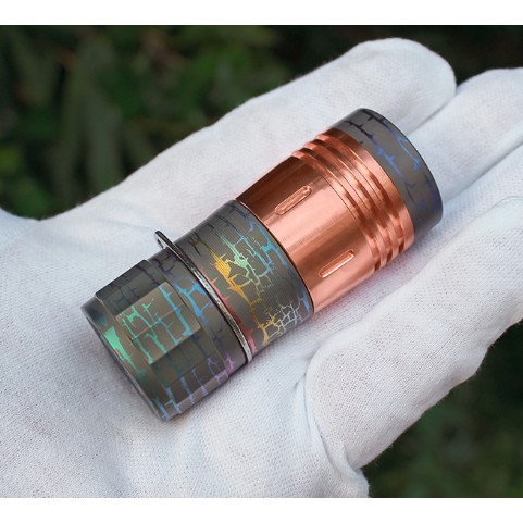 Ống thu ngắn 18350 cho đèn pin Noctigon KR4 Titan phiên bản đặc biệt