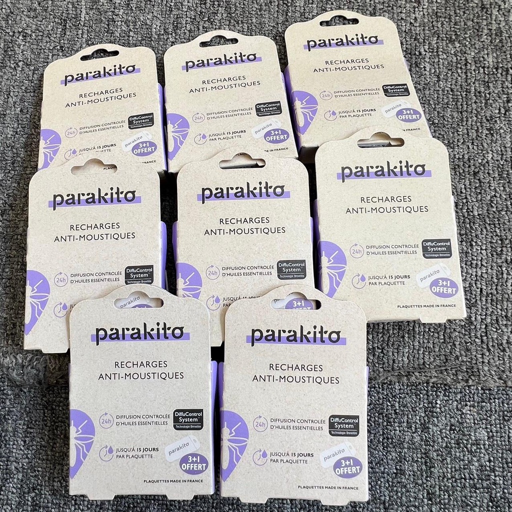 [Có sẵn] [Ảnh thật] Viên sạc muỗi Parakito mẫu mới 2022