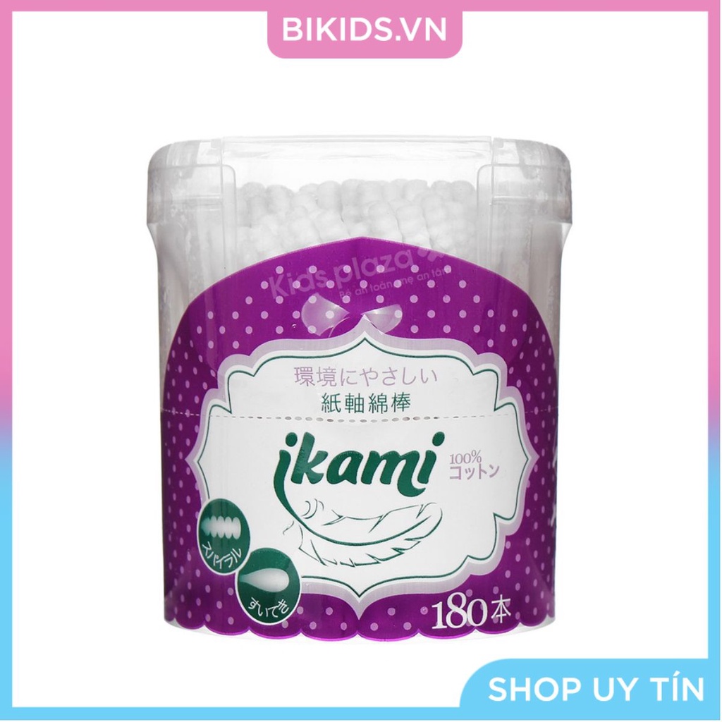 Tăm bông trẻ em Ikami GL03 (180 chiếc)