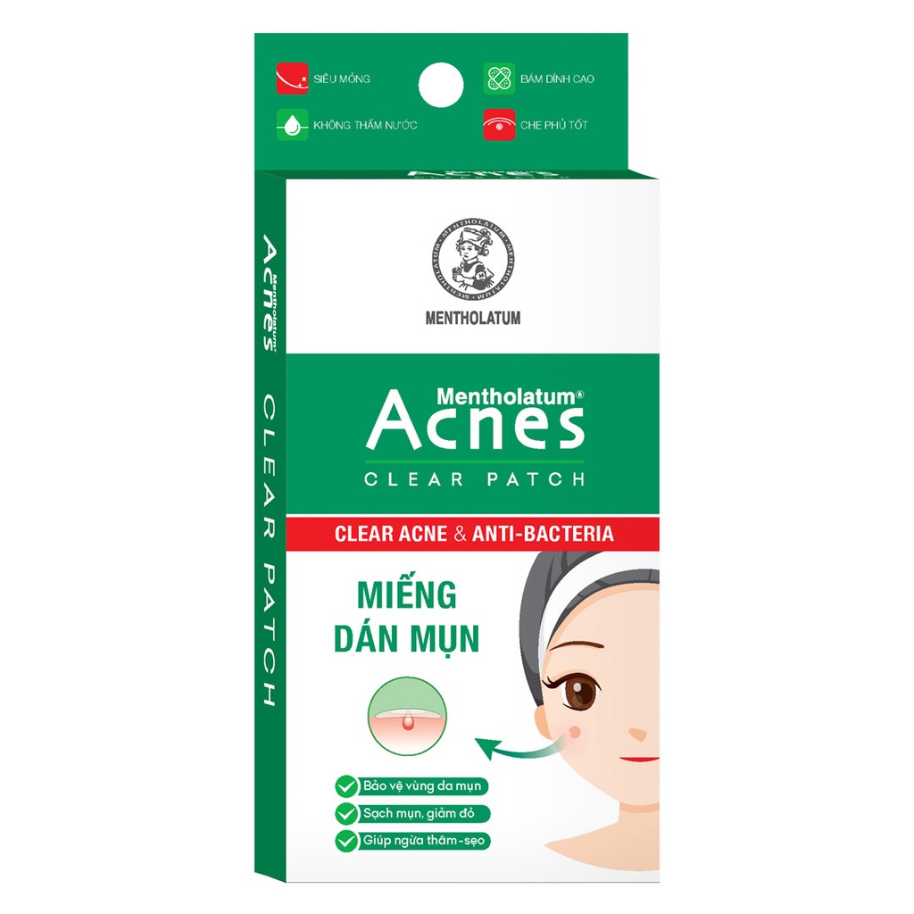 Miếng Dán Mụn Clear Patch Acnes 24 Miếng