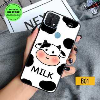 Ốp lưng điện thoại OPPO A15 - OPPO A15S - OPPO A16 in hình bò sữa siêu đáng yêu, bền, đẹp.