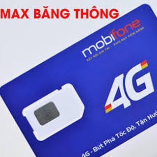 SIM 4G MOBIFONE MAX BĂNG THÔNG CHUẨN 4G MIỄN PHÍ 3 THÁNG