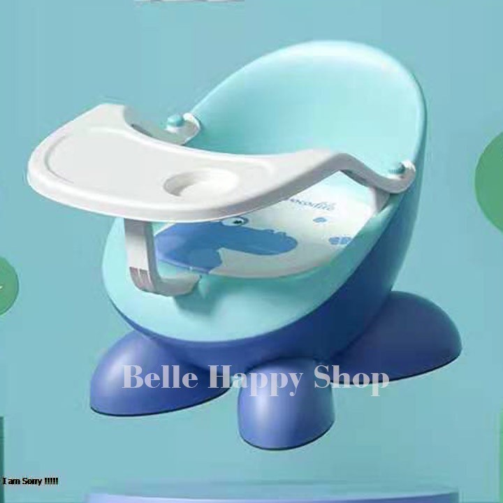 Ghế Ăn Dặm Mẫu Nhỏ Gọn Thấp Kiêm Ghế Ngồi Chơi Chơ Bé Có Còi BÍp