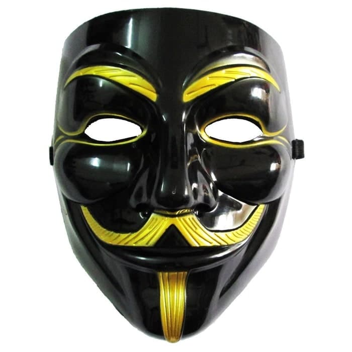 Mặt Nạ Đen Vendetta Anonymous Guy Fawkes Phiên Bản Giới Hạn