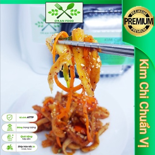 Kim chi củ cải 500g với sốt đặc biệt oran food