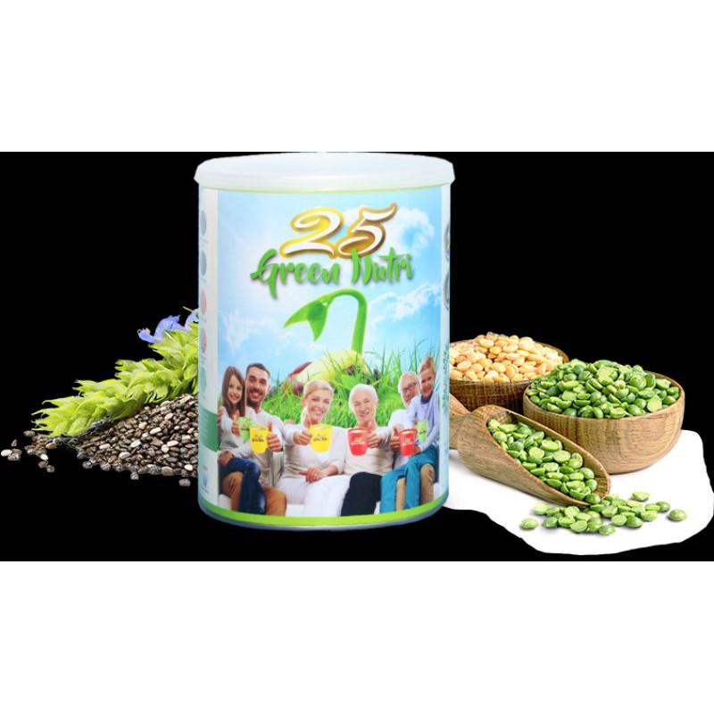 BỘT NGŨ CỐC DINH DƯỠNG TỪ THIÊN NHIÊN 25 green nutri