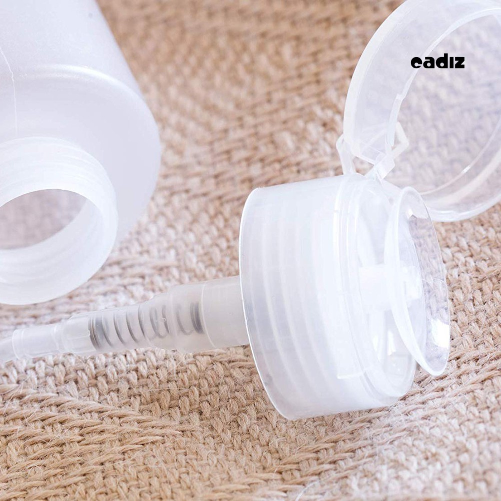 [Hàng mới về] Chai đựng dung dịch tẩy sơn móng bằng nhựa dung tích 60ml tiện dụng