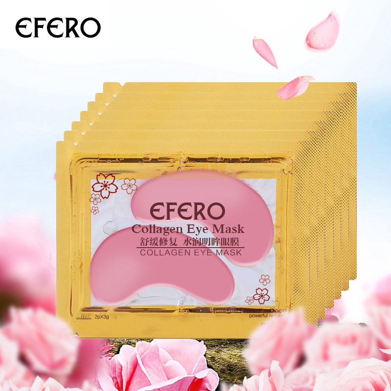 efero collagen gold eye mask firming and soothing