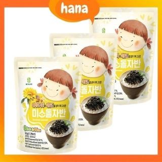 Rong biển vụn rắc cơm cho bé ăn liền vị hạnh nhân & hạt hướng dương em bé cười Hàn Quốc Humanwell gói 50g