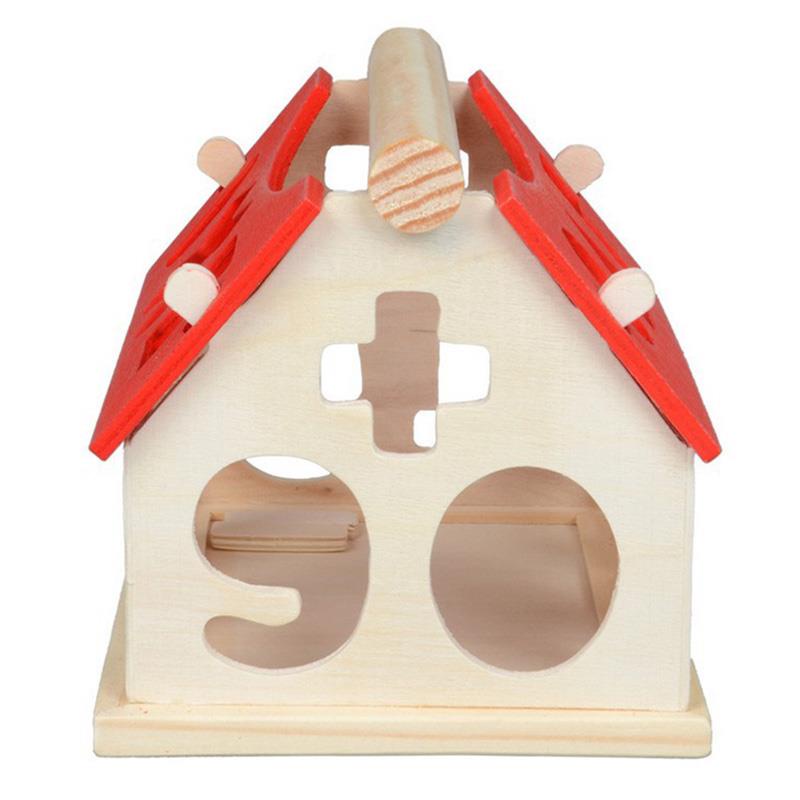 [huite]Kids Children Toys Digital Number House Building Blocks Educational Learning Intellectual Toys for Children Baby