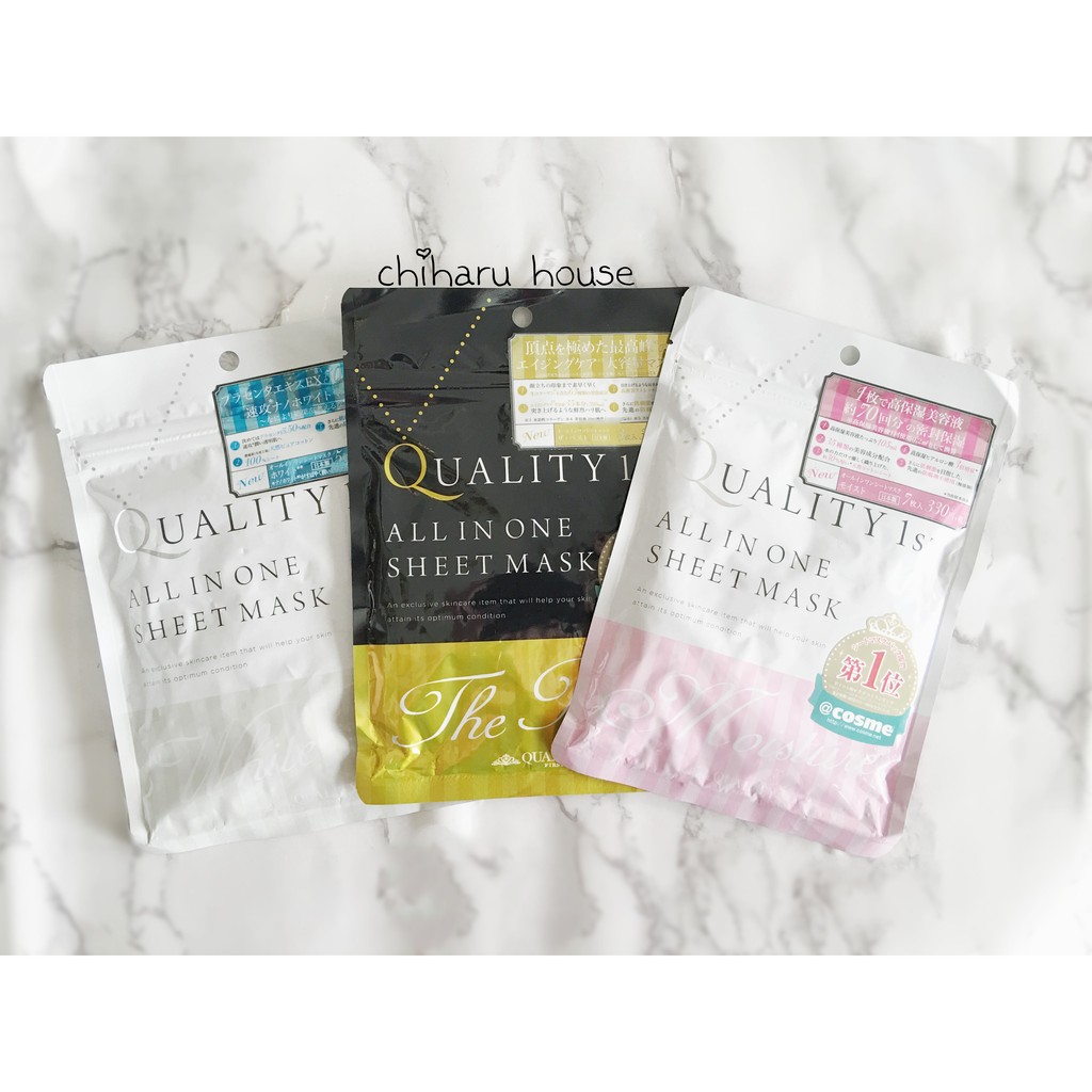 Mặt nạ giấy Quality First All in one Sheet Mask