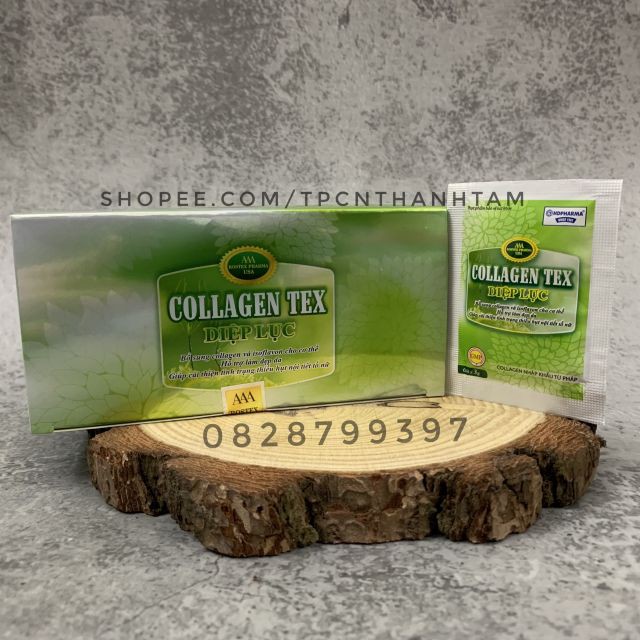 Collagen Diệp Lục dạng gói hỗ trợ làm đẹp da, cải thiện nếp nhăn-Hộp 30 gói | BigBuy360 - bigbuy360.vn