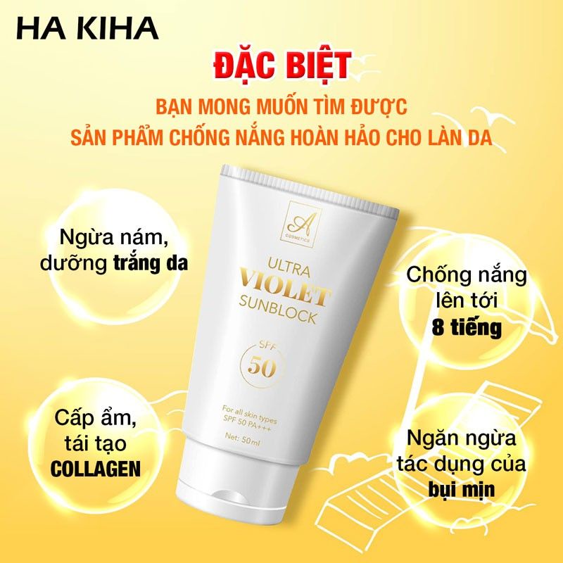Kem Chống Nắng A 50ml MỚI