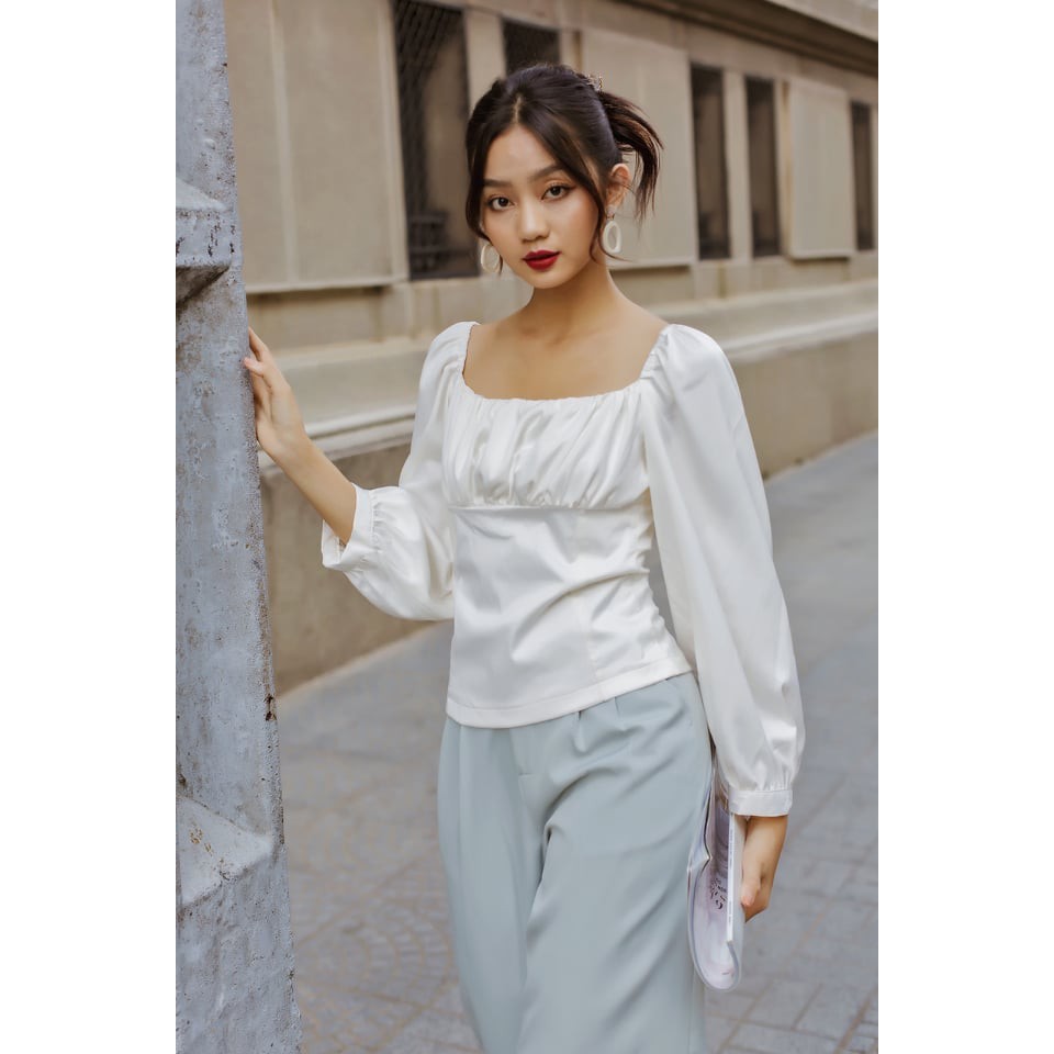 Áo croptop dài tay