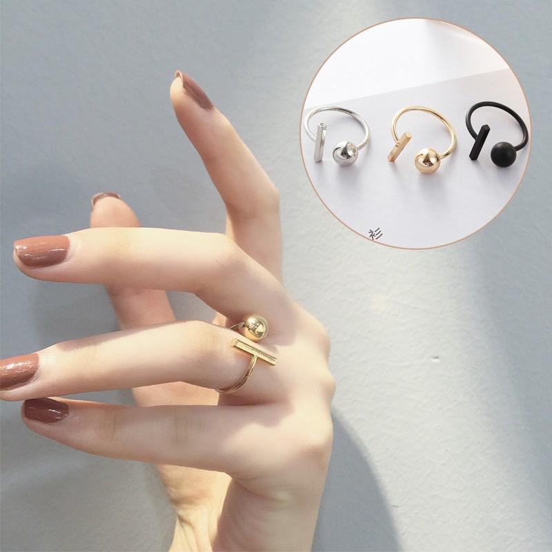 Spherical opening index finger ring ring bracelet jewelry