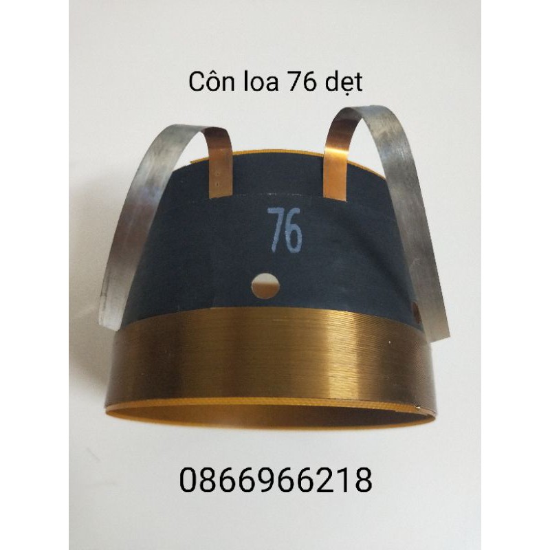 Côn loa coil loa 76 dây dẹt.