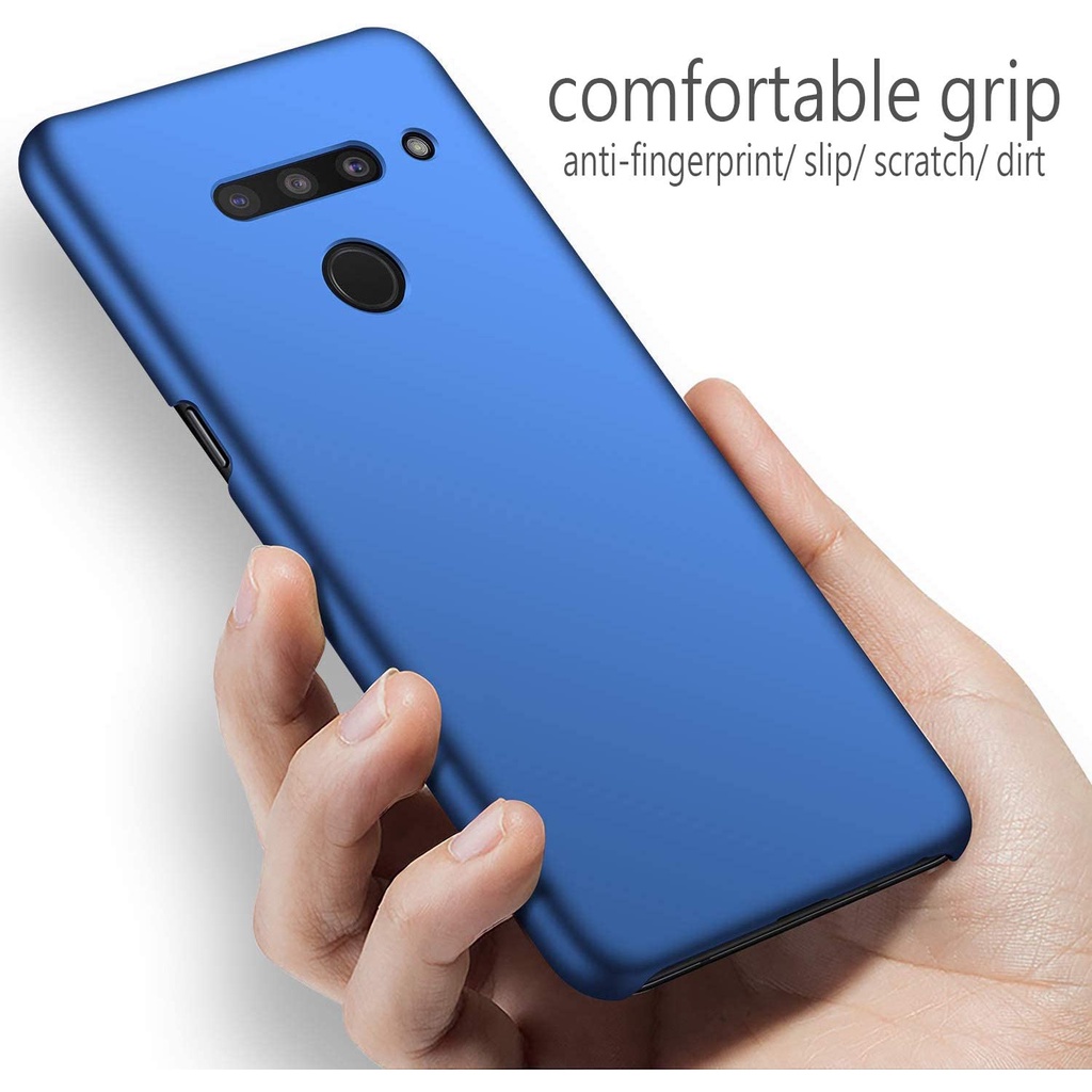 Ốp Điện Thoại PC Cứng Siêu Mỏng Mặt Nhám Cho LG V50 V40 ThinQ V30 V20 G6 G7 G8 Q8 K41S K61 Stylus 5